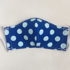 Men’s Handmade Face Mask w/nosewire/Filter Pocket